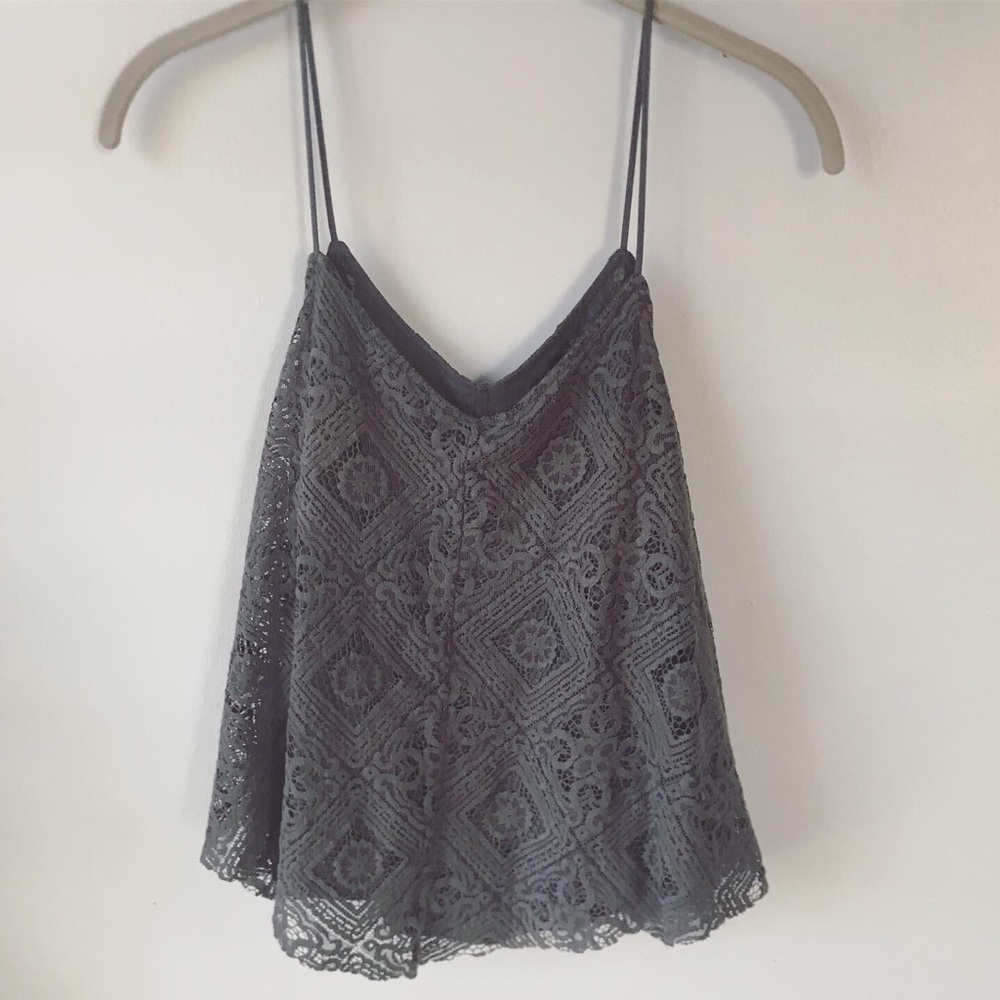 AE flowy lace cami